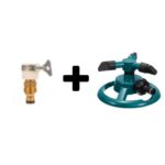 ממטרה 360 + סט מתאמים